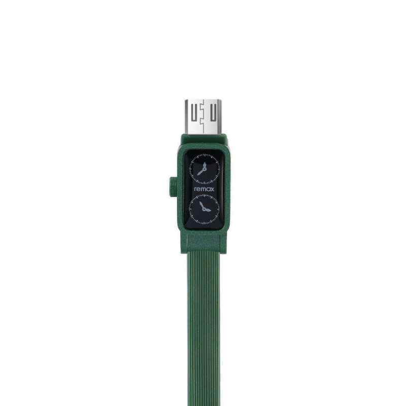 Data kabl REMAX Watch RC-113m micro USB zeleni 1m