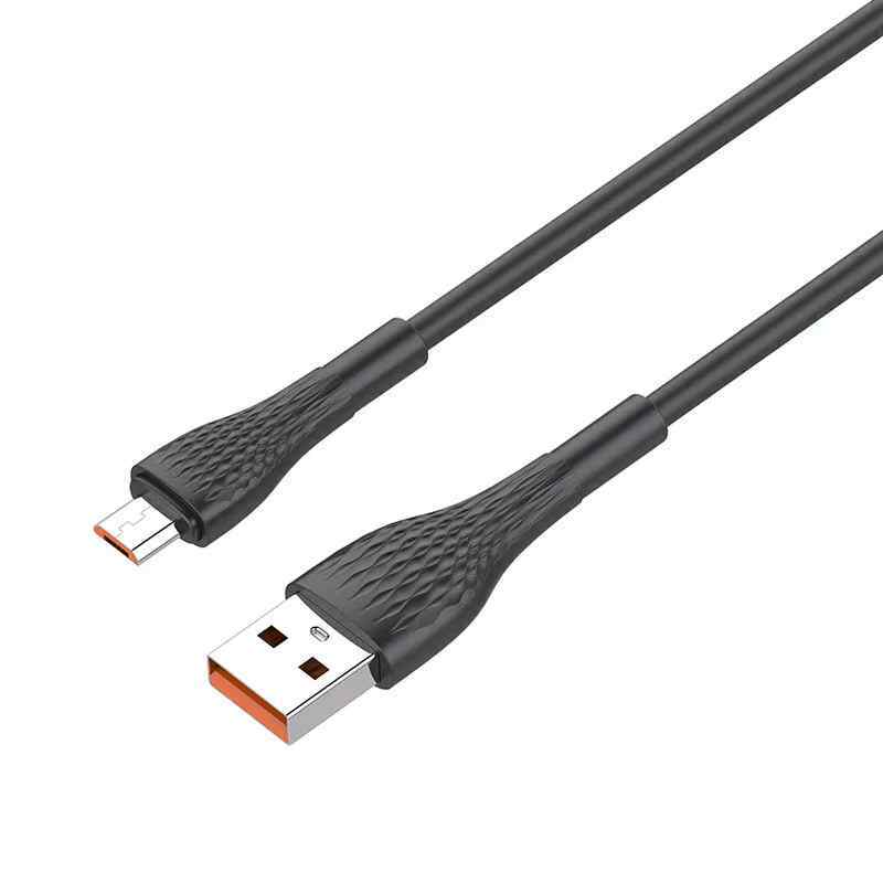 Data kabl LDNIO LS672 30W micro USB sivi 2m